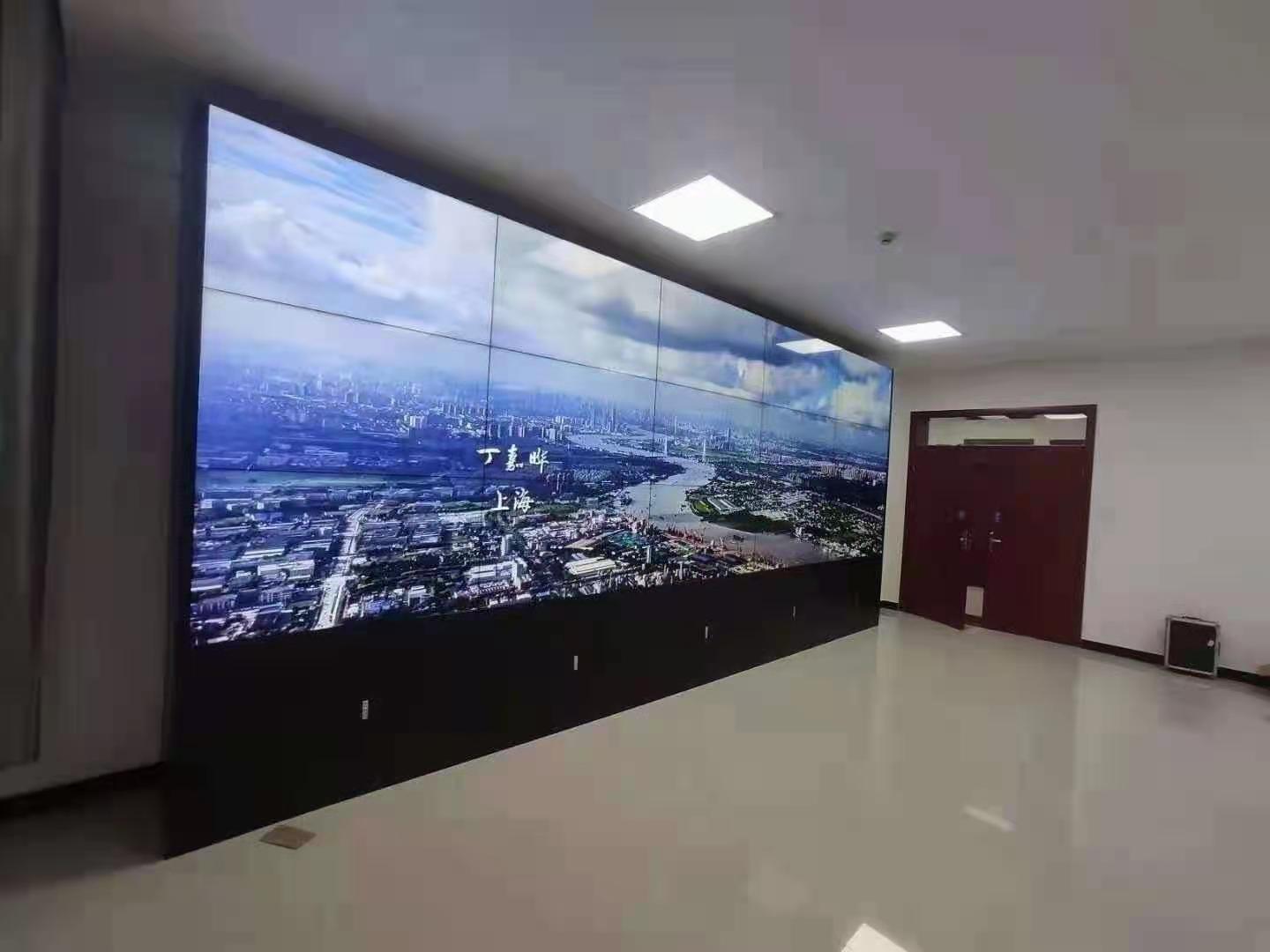 江岸拼接屏-55寸京东方液晶拼接屏3X4案例展示